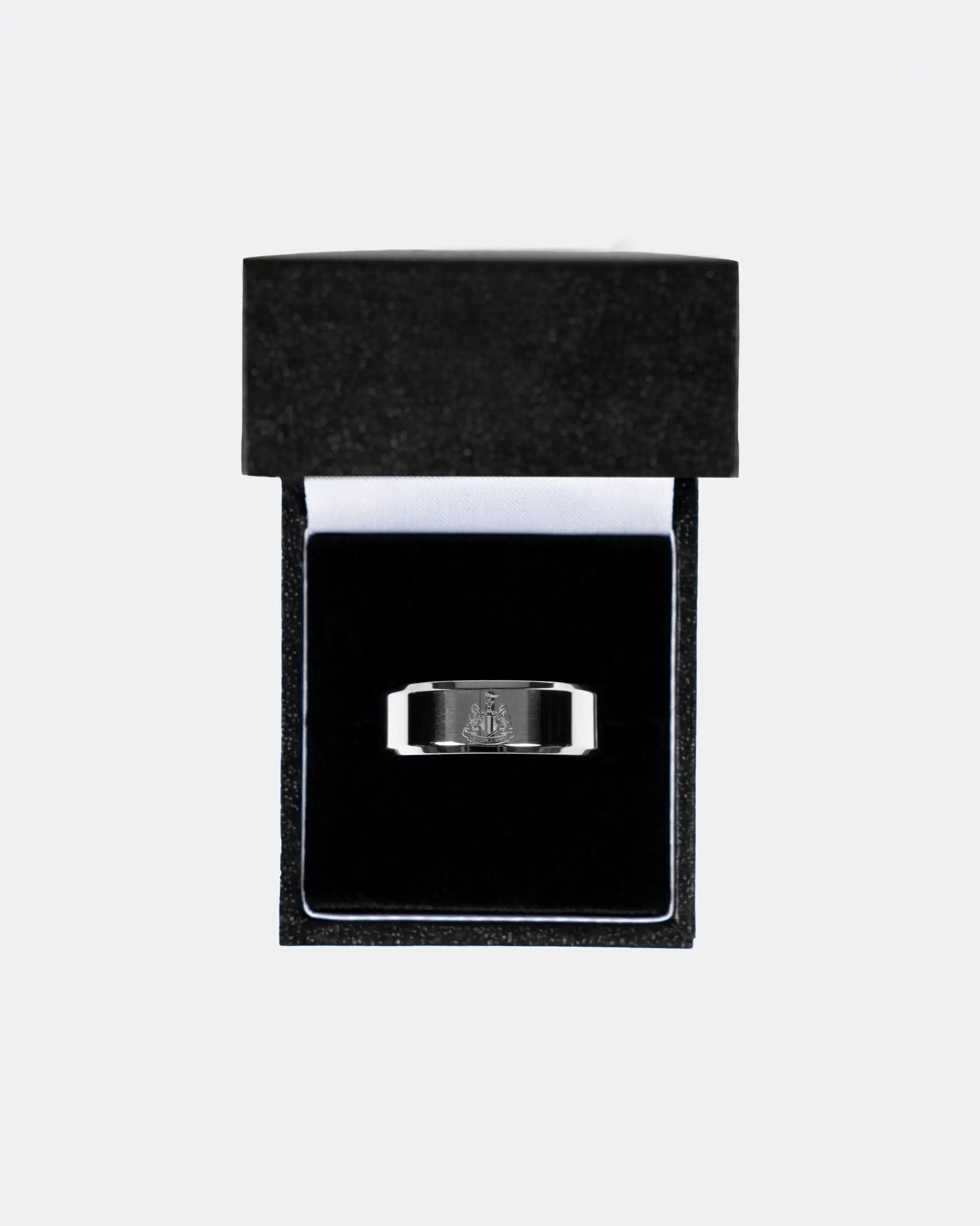 Newcastle United Stainless Steel Crest Ring