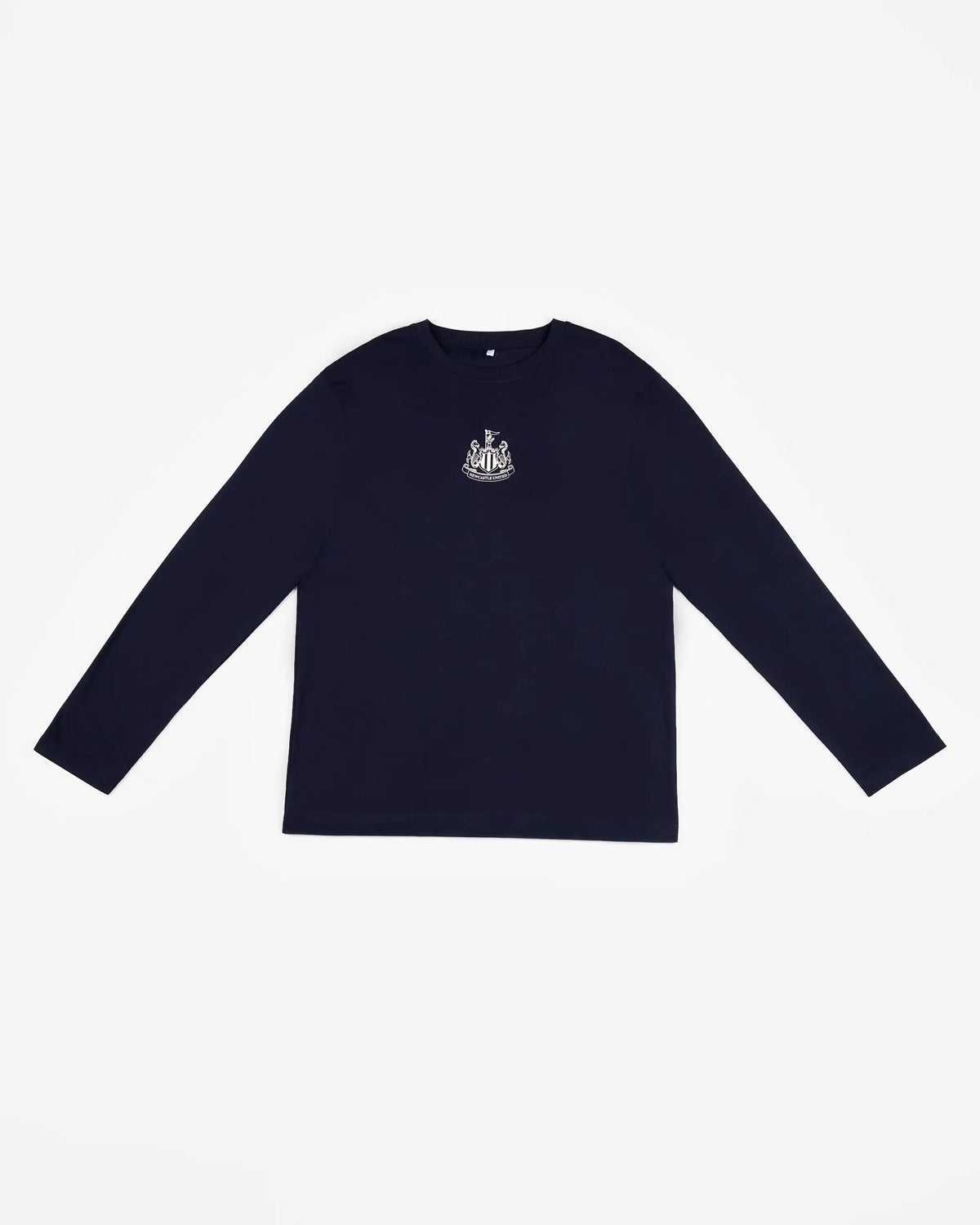 Newcastle United Men's Navy Check Long Pyjama Set