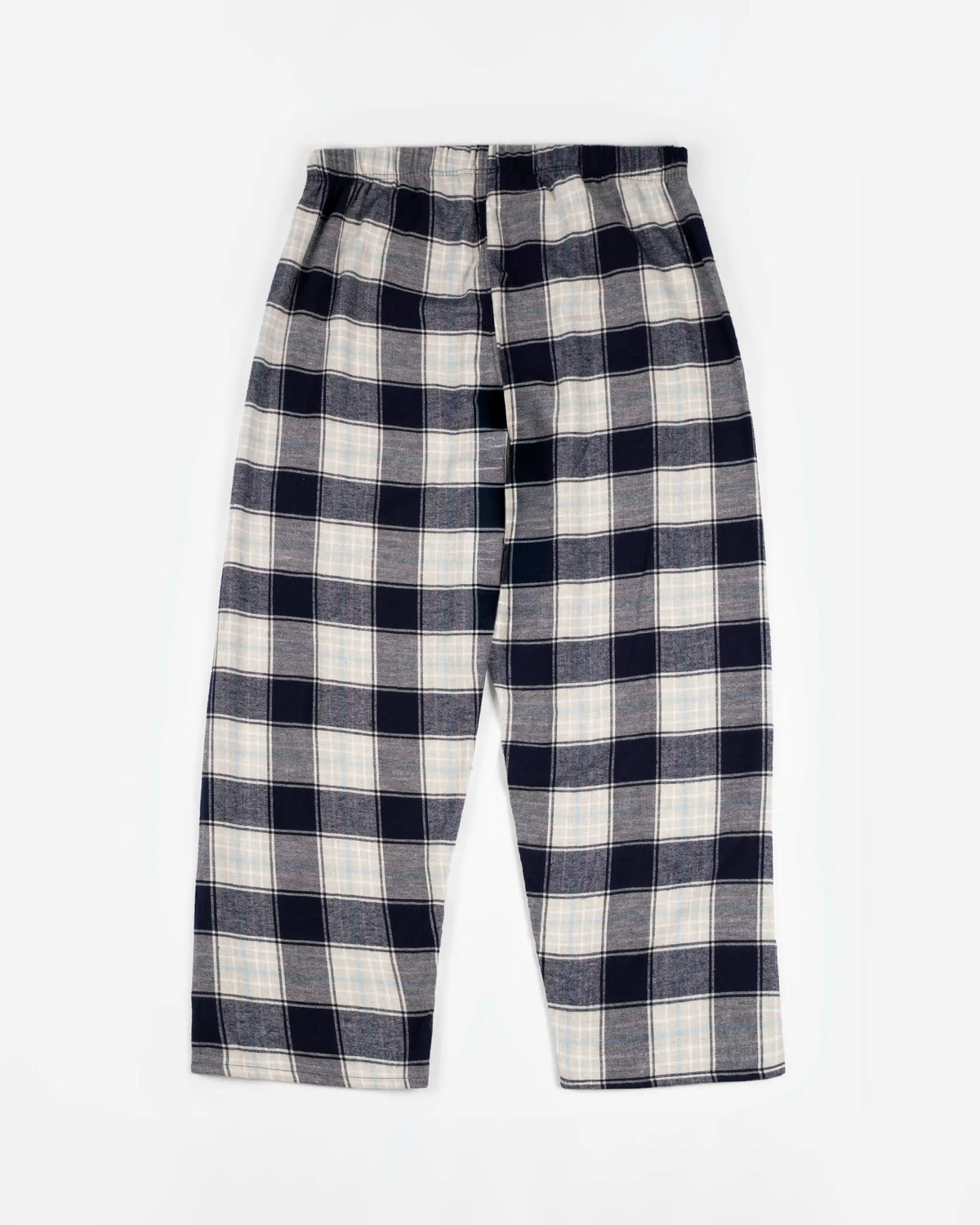 Newcastle United Men's Navy Check Long Pyjama Set