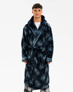 Newcastle United Adult's Blue Crest Dressing Gown