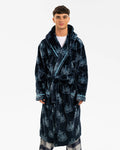 Newcastle United Adult's Blue Crest Dressing Gown