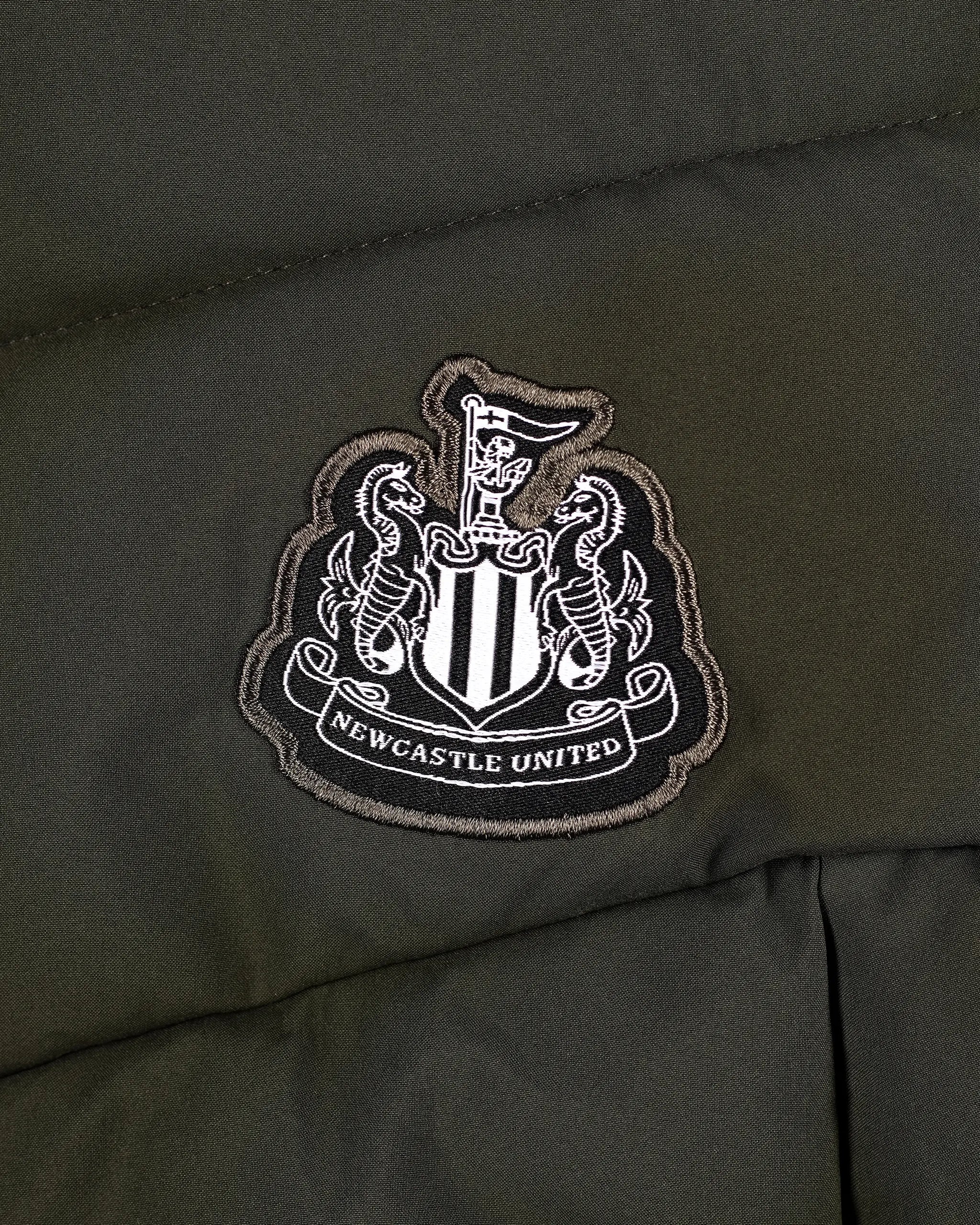 Newcastle United Kids' Khaki Padded Jacket