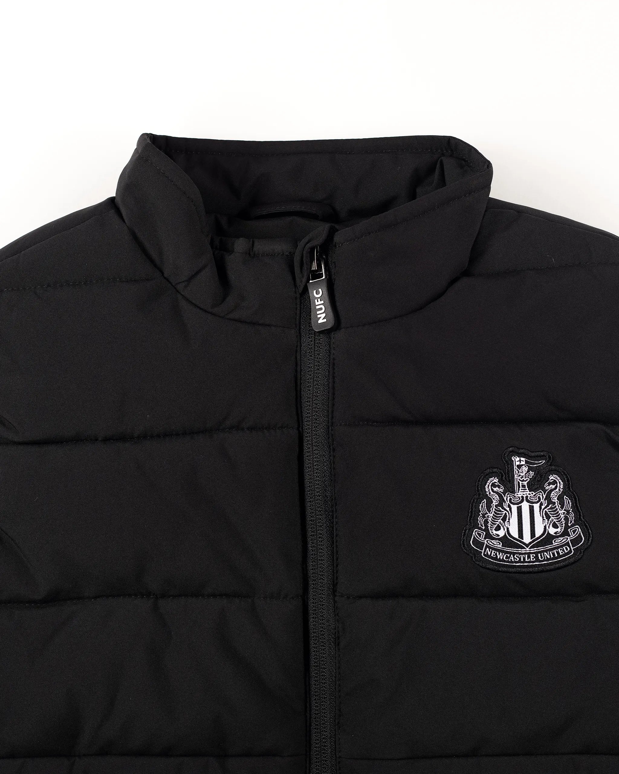 Newcastle United Kids' Black Hybrid Gilet