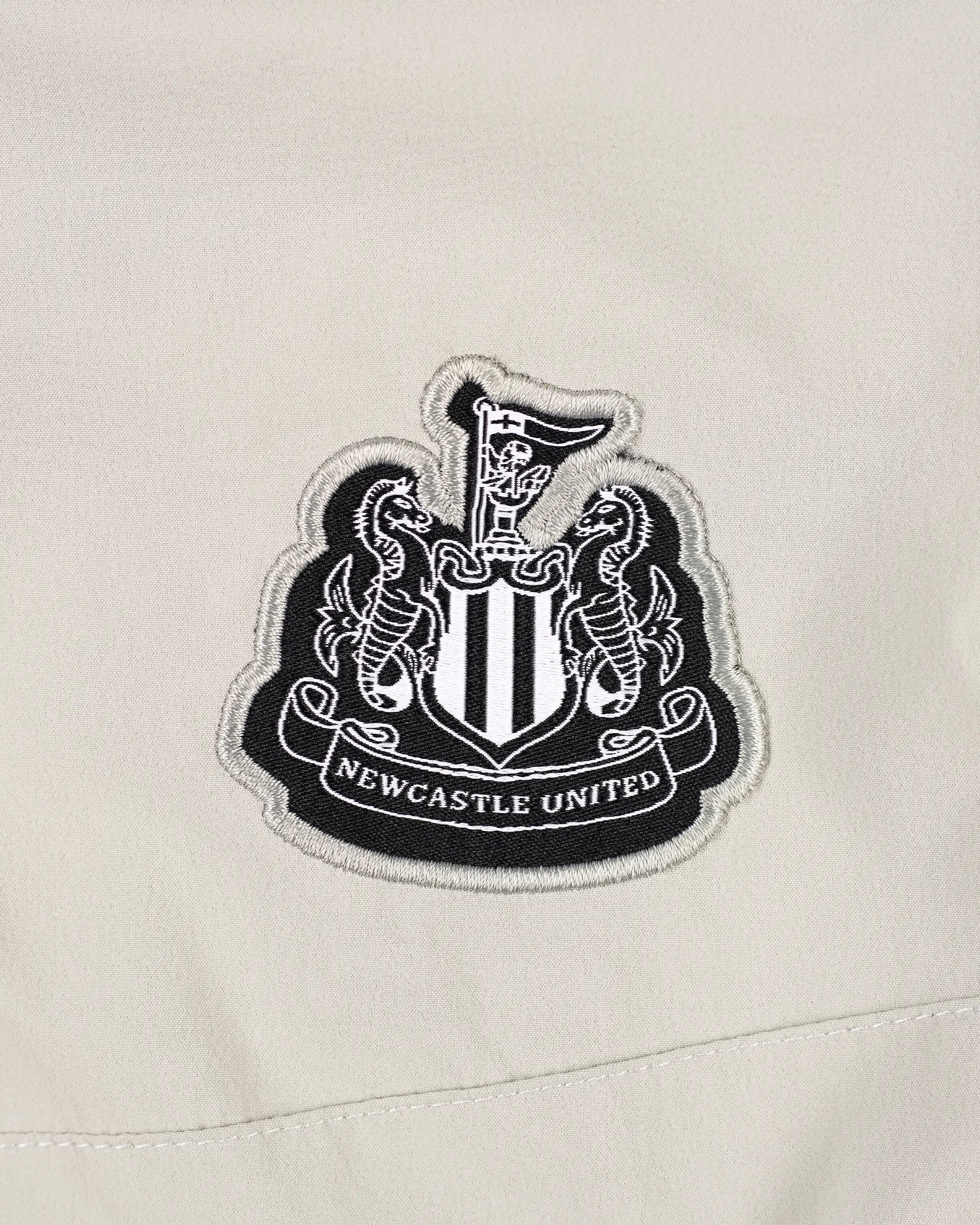 Newcastle United Kids' Grey Windbreaker Jacket