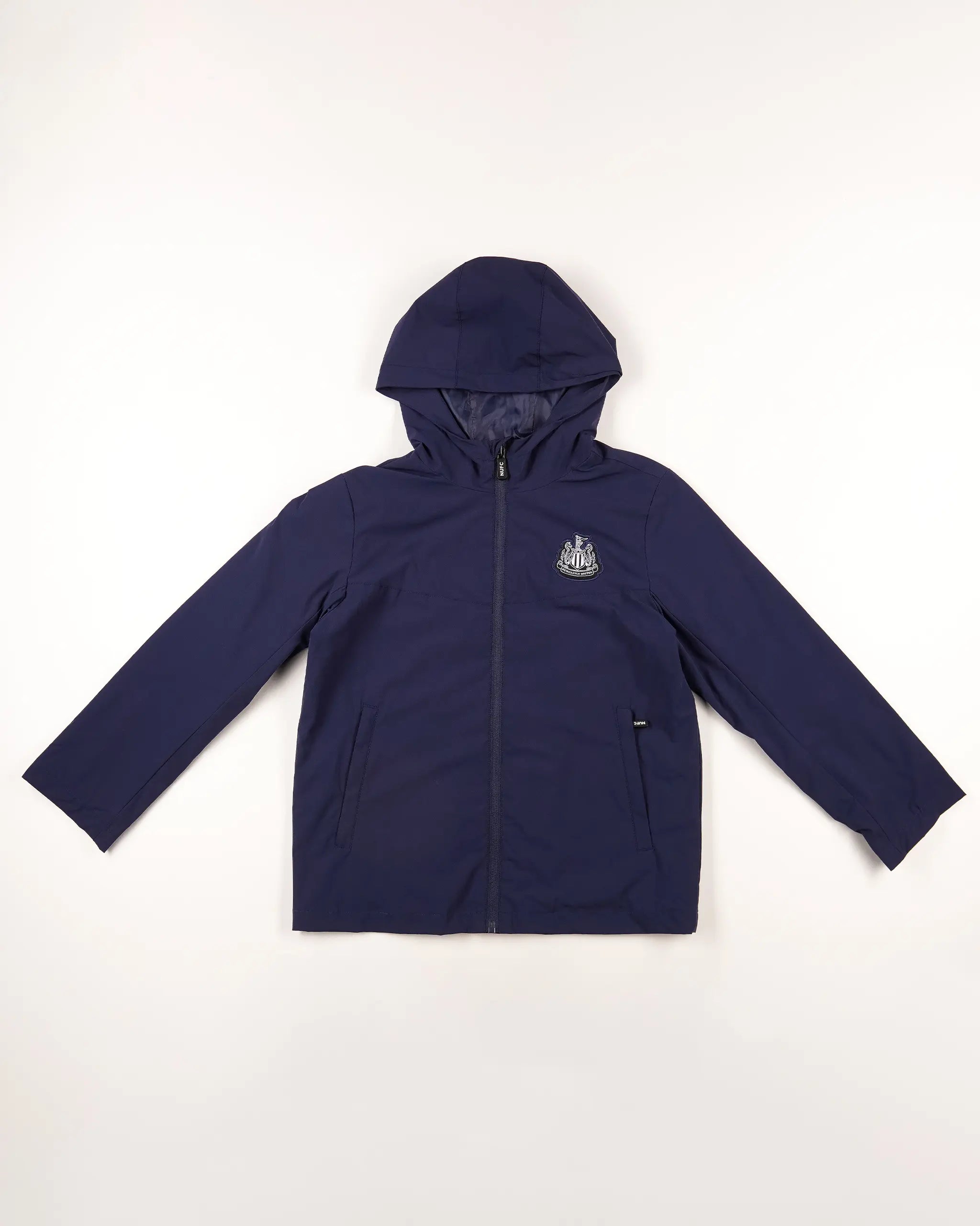 Newcastle United Kids' Navy Windbreaker Jacket