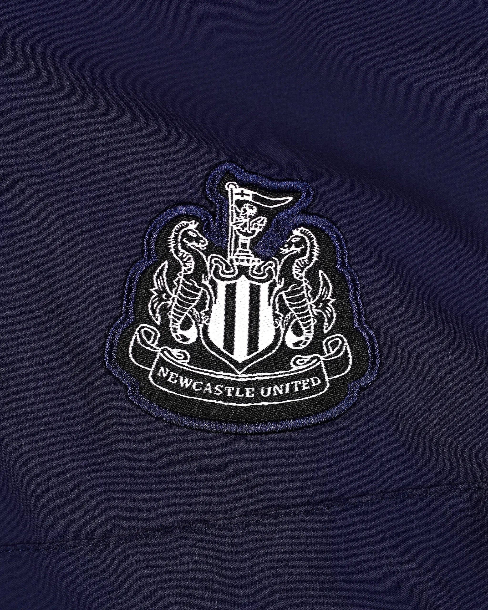 Newcastle United Kids' Navy Windbreaker Jacket