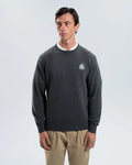 Newcastle United Men's Grey Crew Neck Knit Sweater