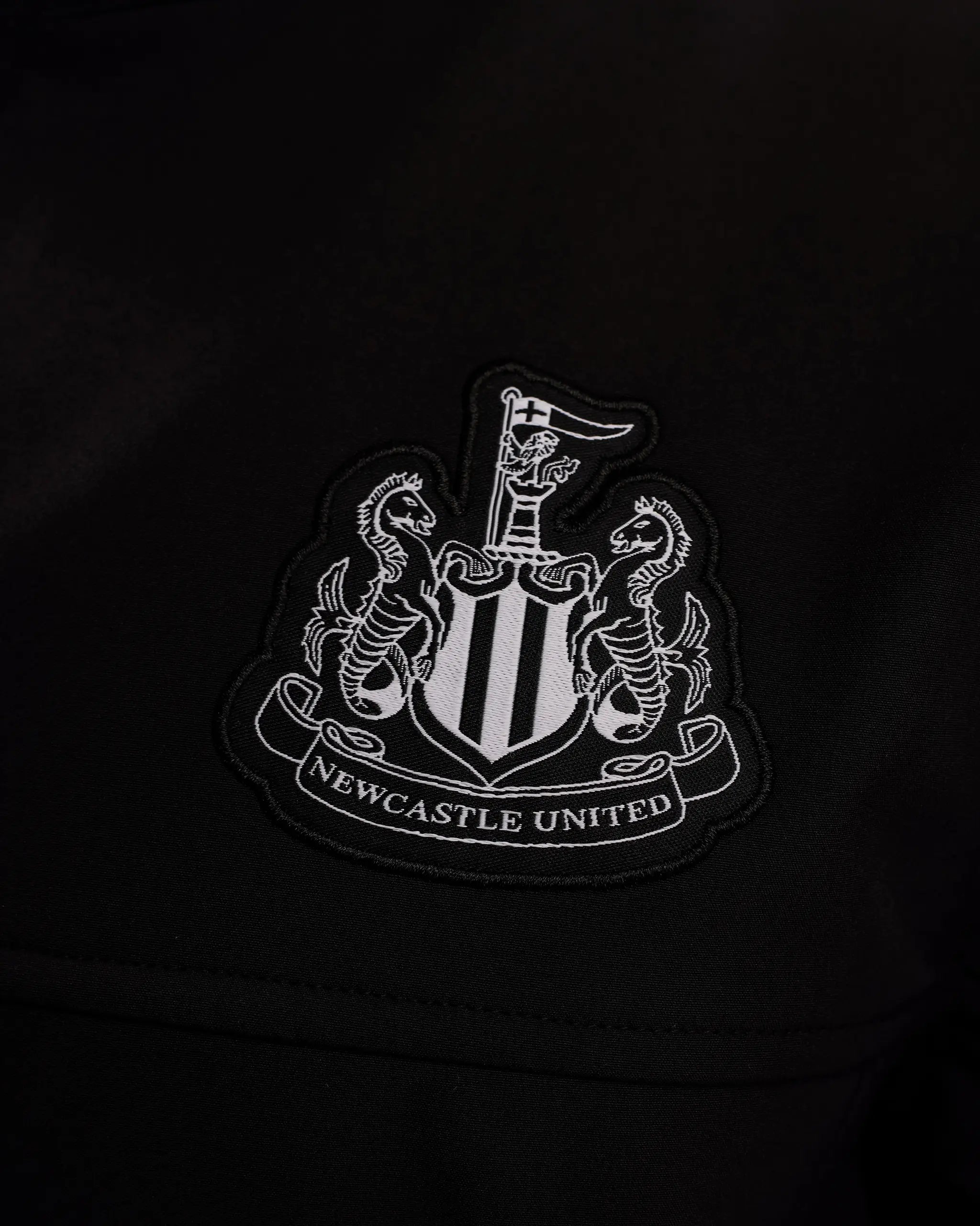 Newcastle United Men's Black Softshell Jacket