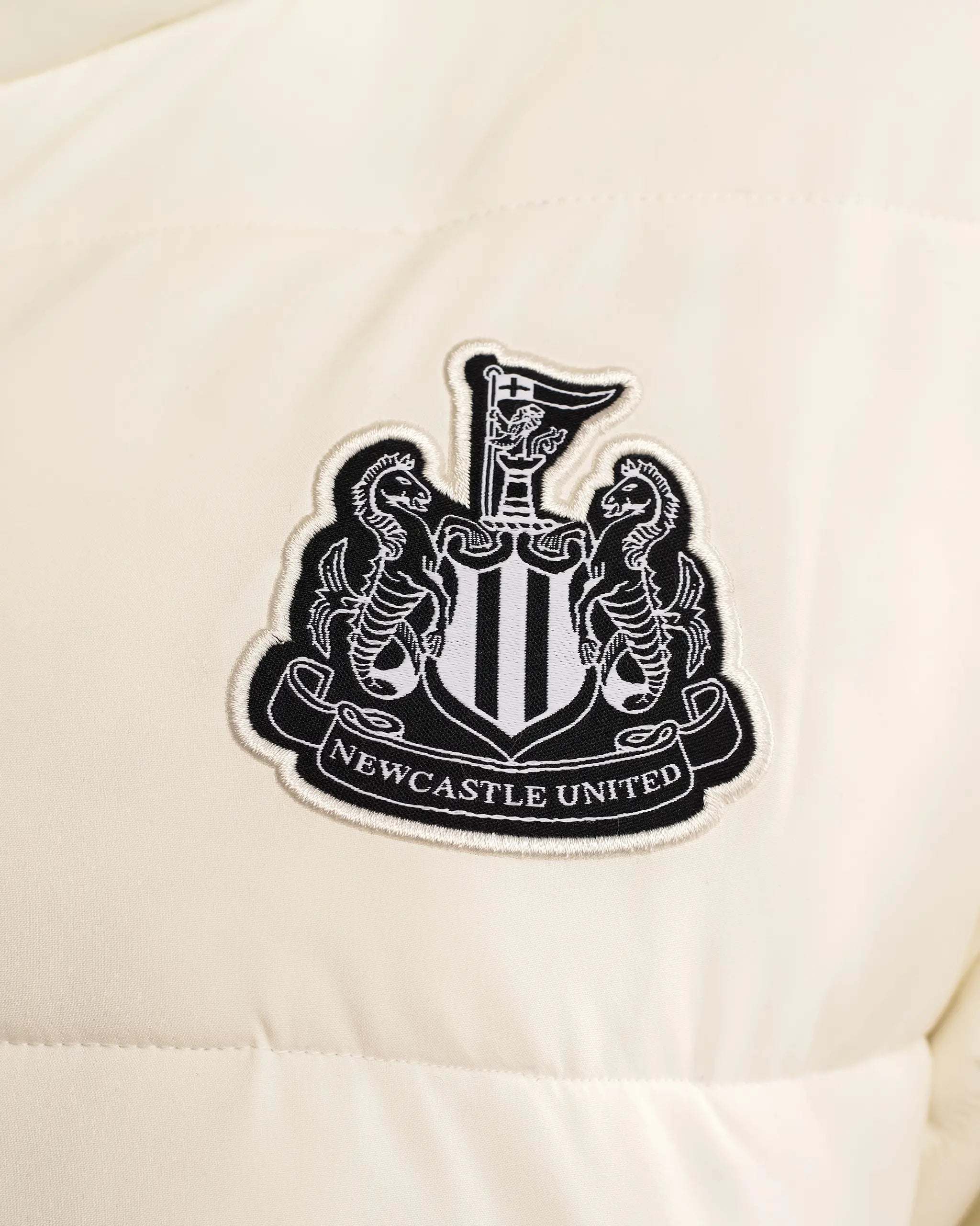 Newcastle United Women's White Padded Jacket