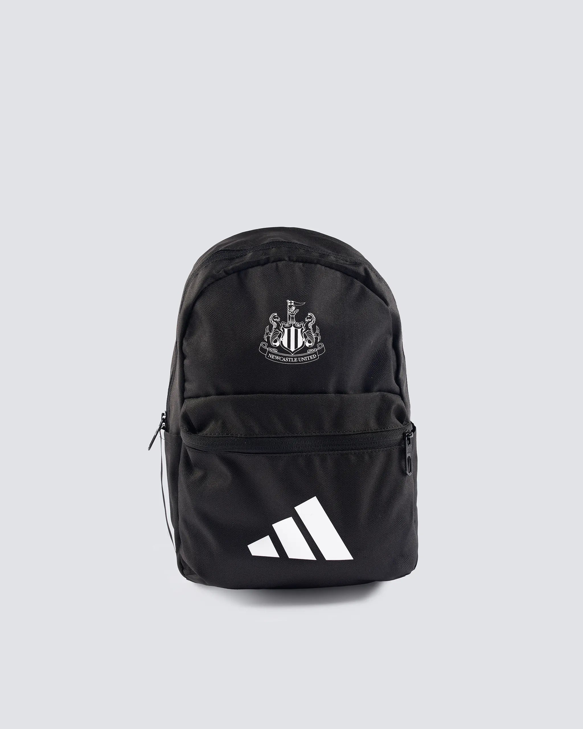 Newcastle United adidas Black 3-Stripe Backpack