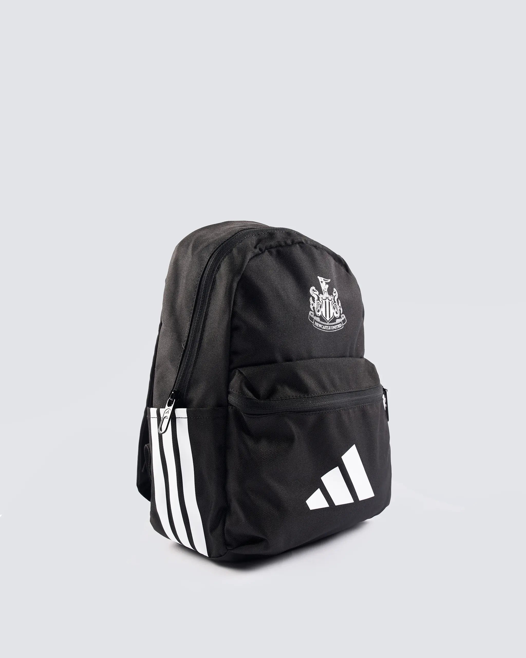 Newcastle United adidas Black 3-Stripe Backpack