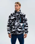 Newcastle United Men's Printed Borg Teddy Fleece Jacket