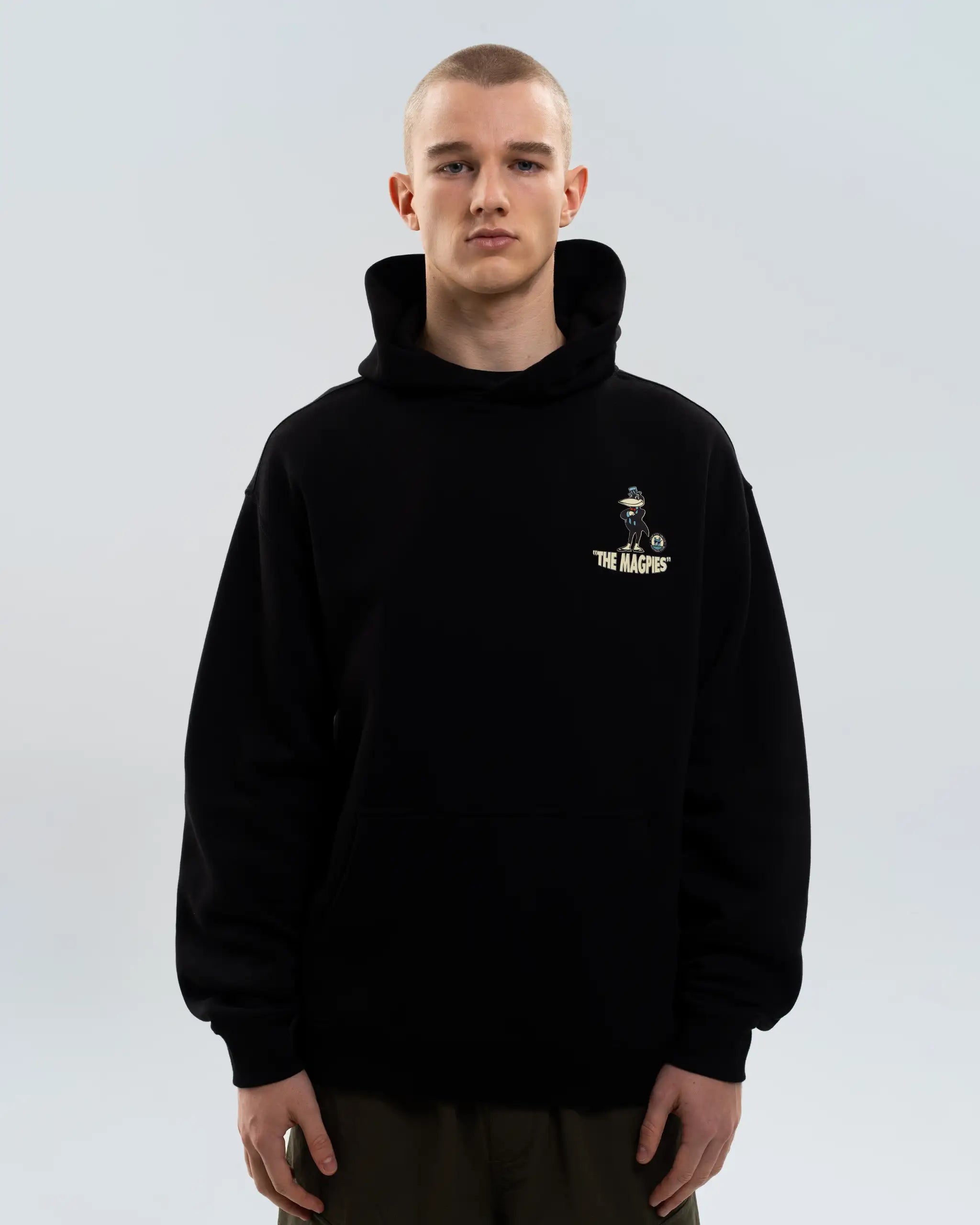Newcastle United Men's Mr Magpie Black Hoodie