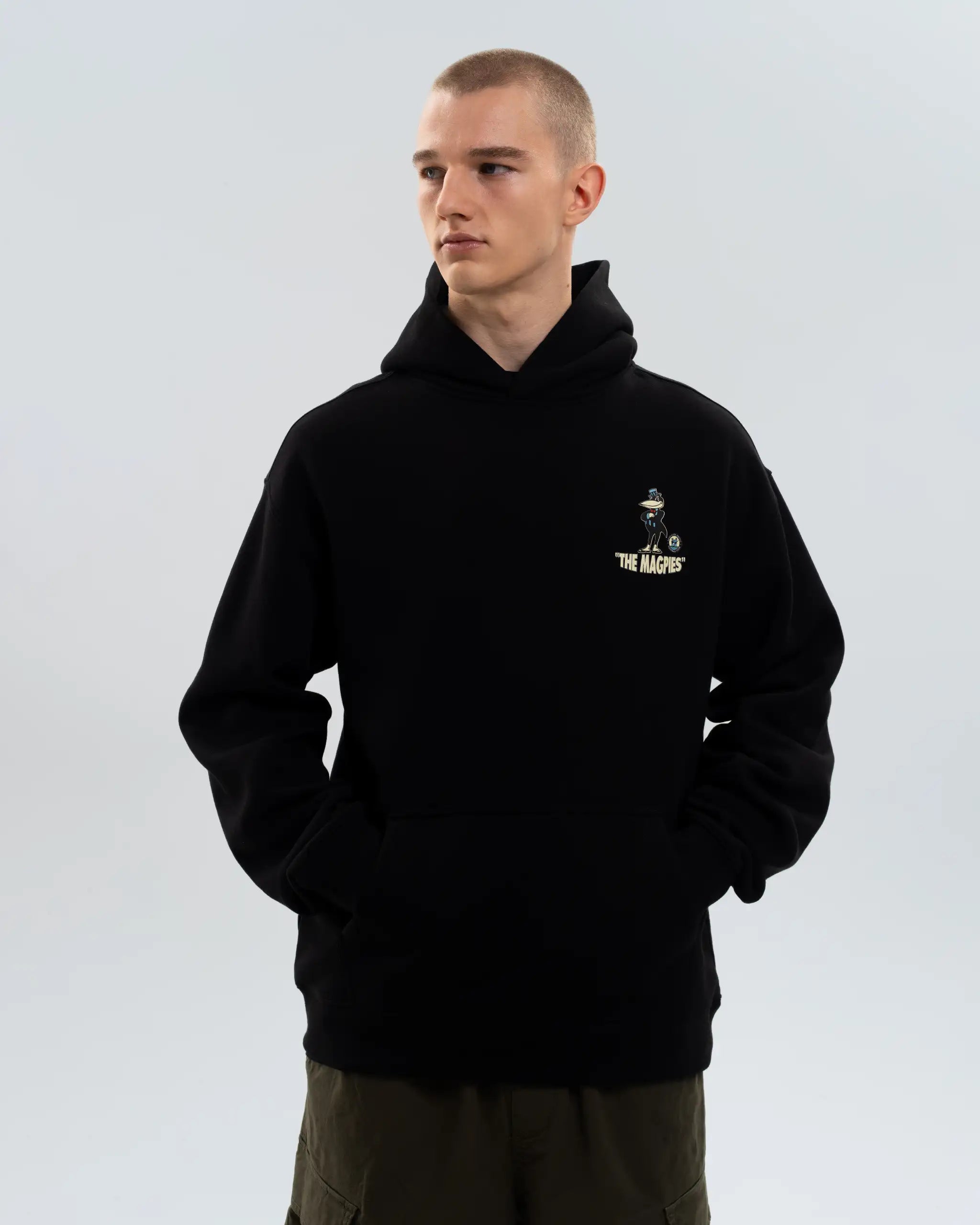 Newcastle United Men's Mr Magpie Black Hoodie