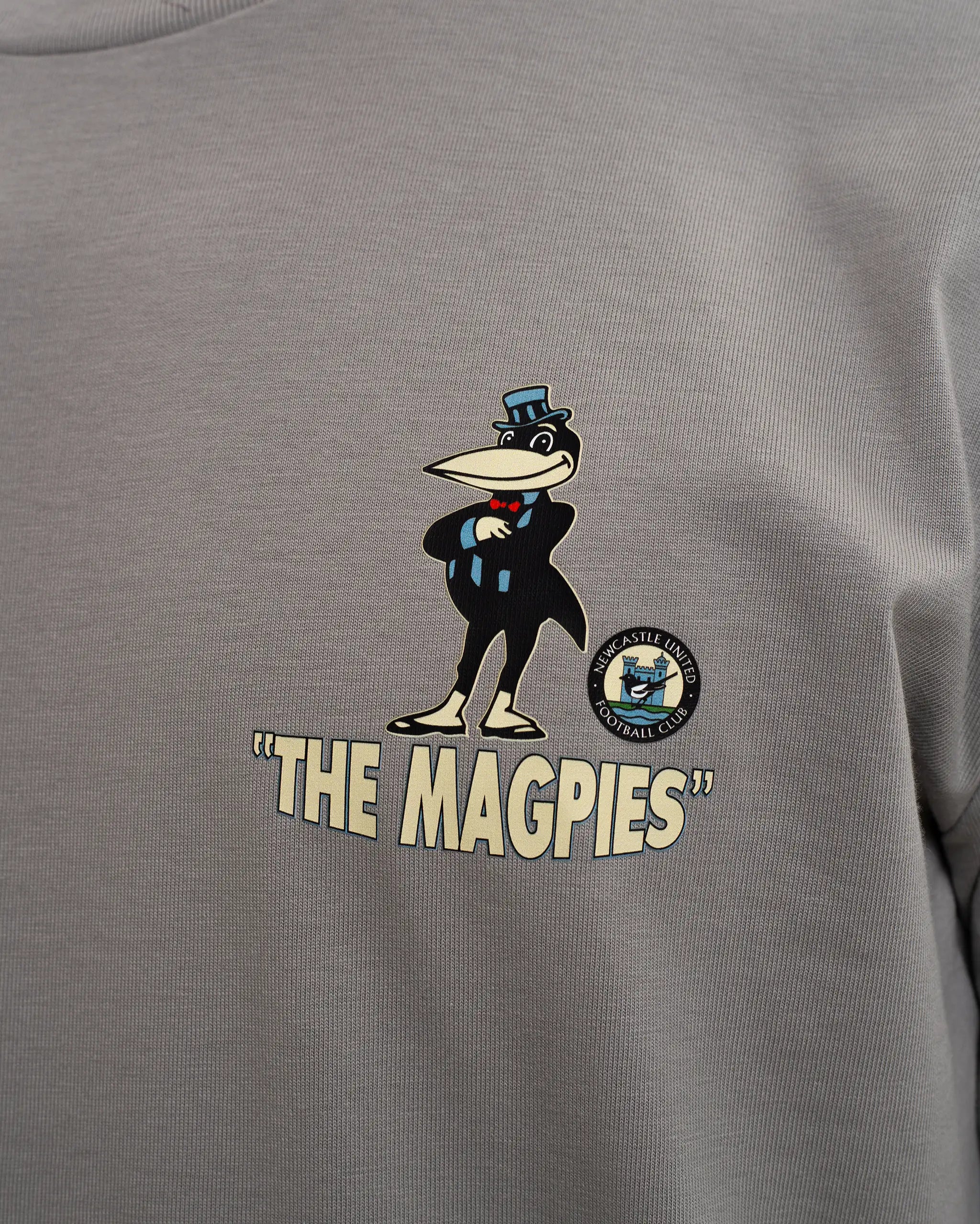 Newcastle United Men's Mr Magpie Grey T-Shirt