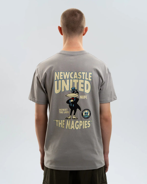 Newcastle United Men's Mr Magpie Grey T-Shirt