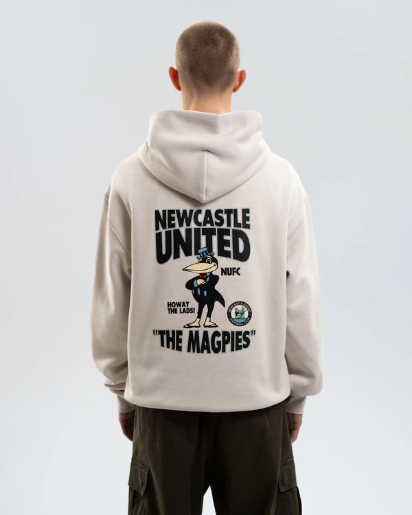 Newcastle United Men's Mr Magpie Sand Hoodie