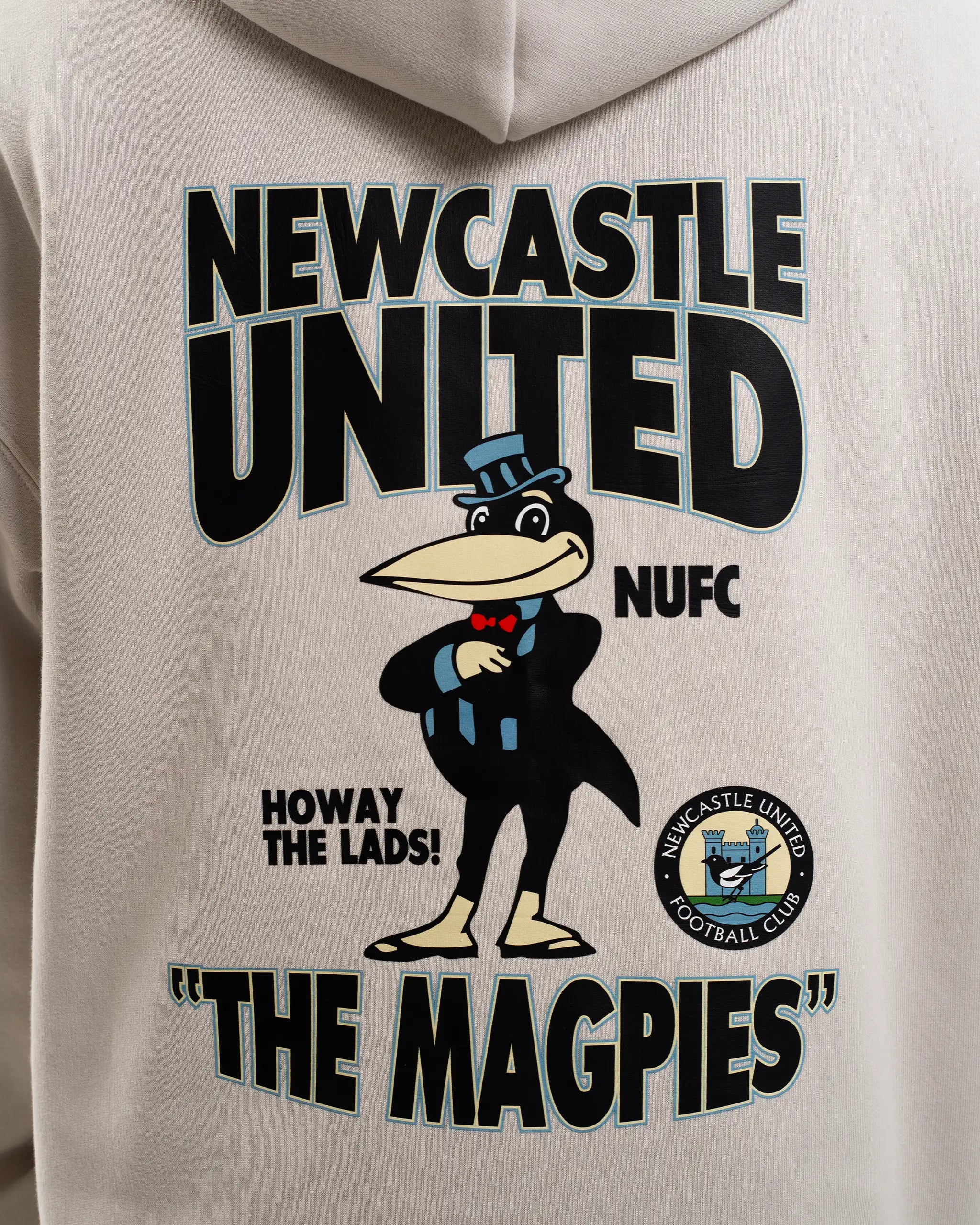 Newcastle United Men's Mr Magpie Sand Hoodie