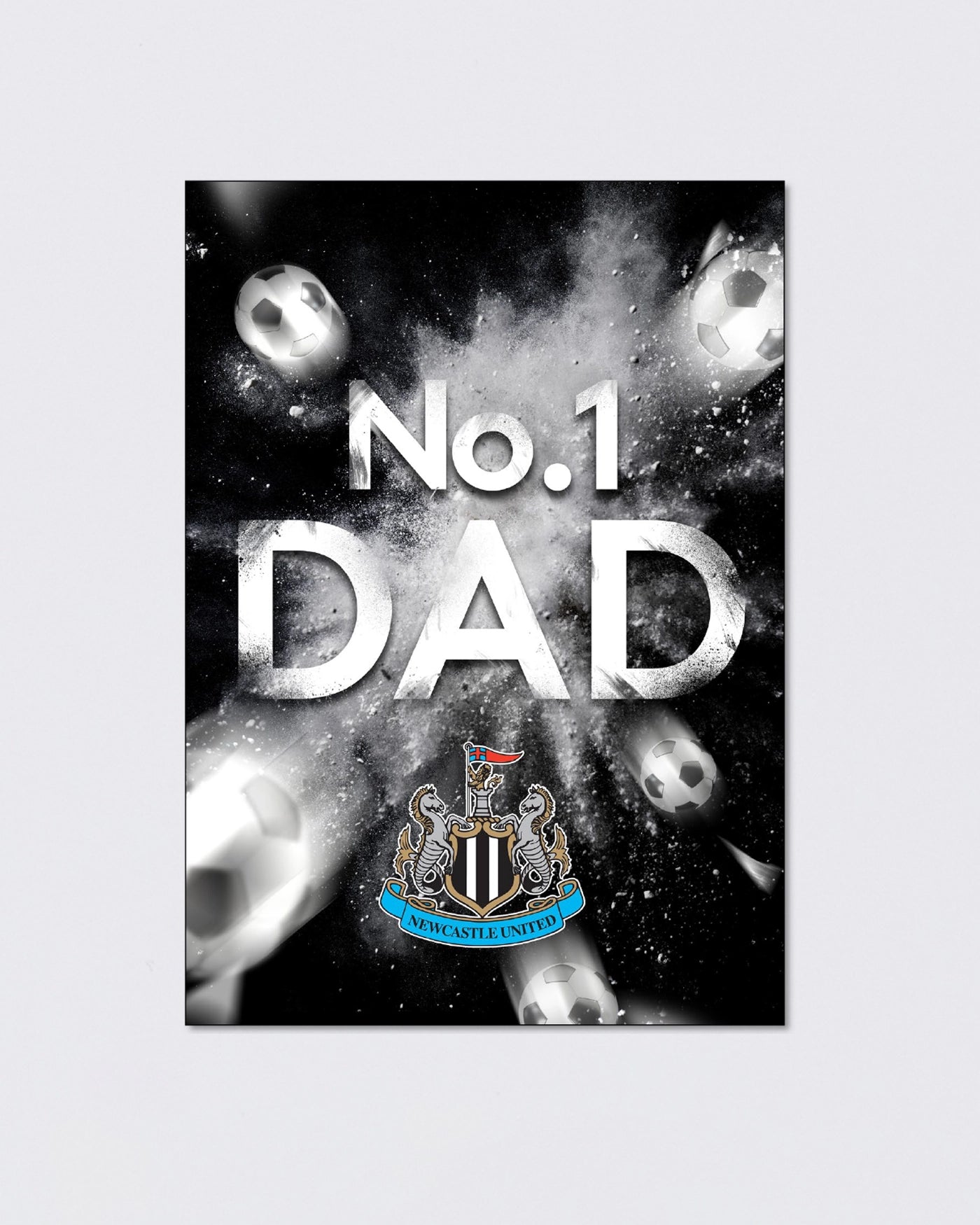 Newcastle United No.1 Dad Card