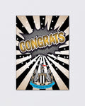 Newcastle United Congratulations Card