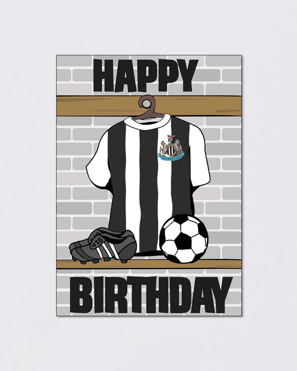 Newcastle United Birthday Kit Card