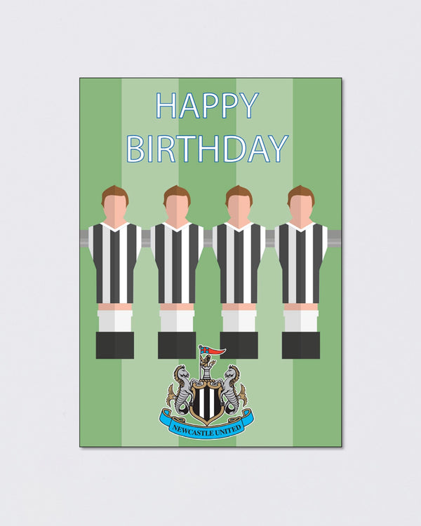 Newcastle United Birthday Players Card