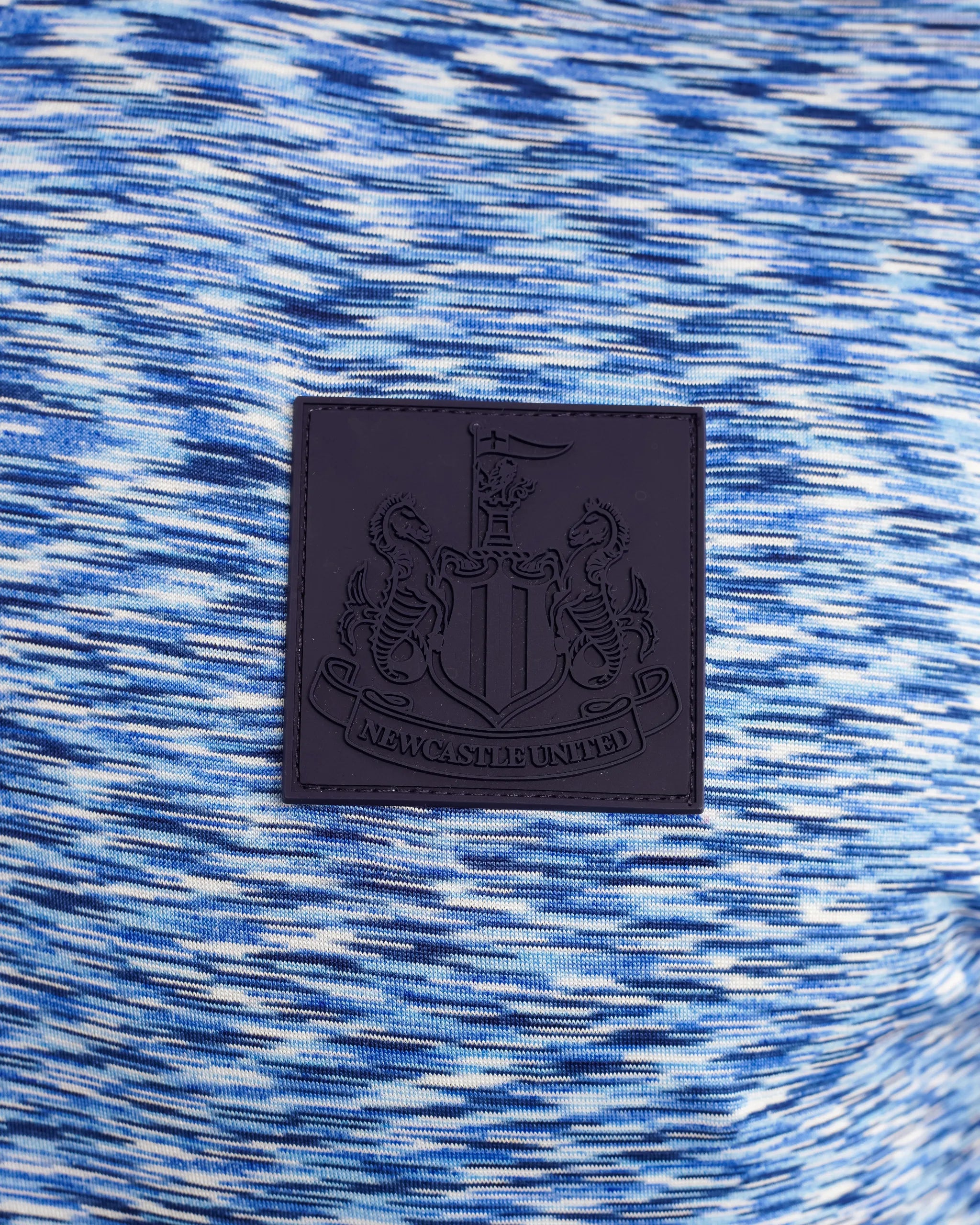 Newcastle United Men's Blue Spacedye Polo Shirt