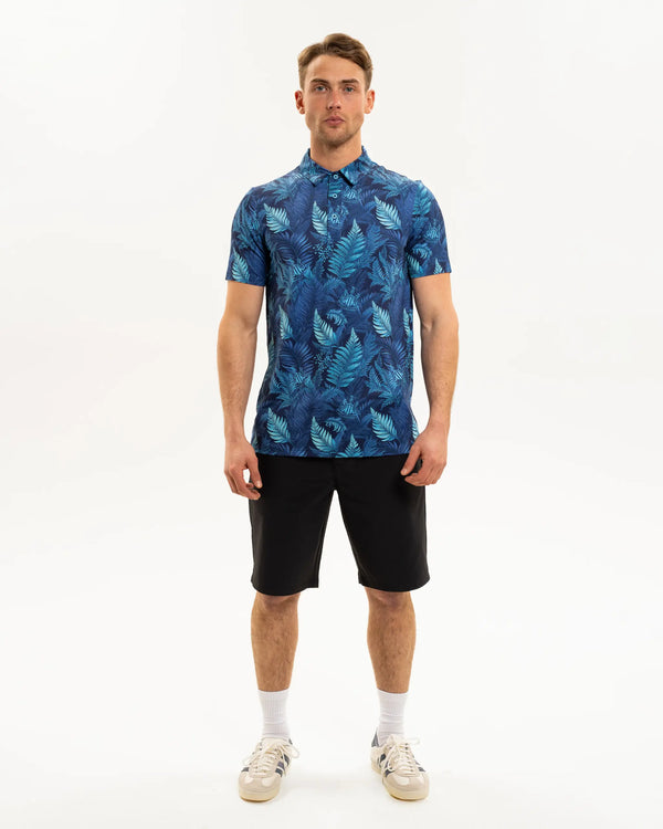 Newcastle United Men's Aqua Feather Polo Shirt