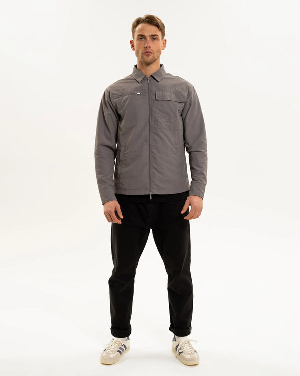 Newcastle United Men's Slate Nylon Overshirt