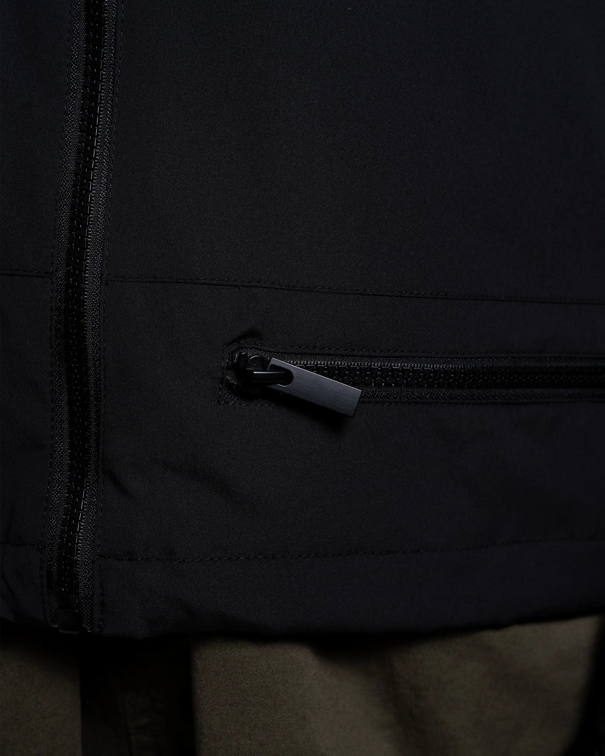 Newcastle United Black Hooded Shower Jacket