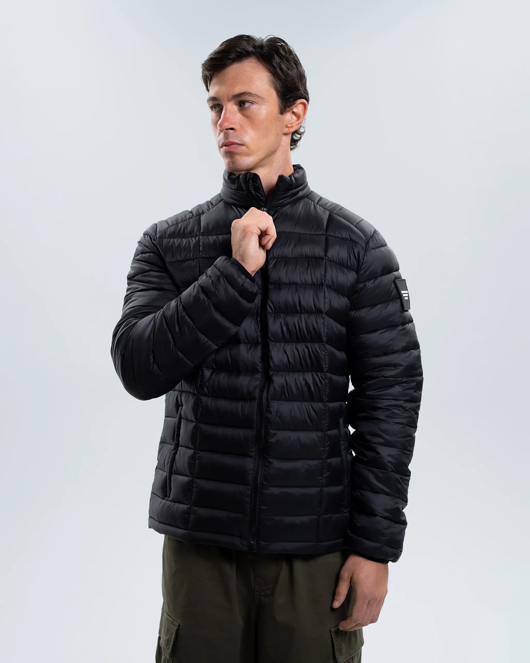 Newcastle United Black Puffer Jacket