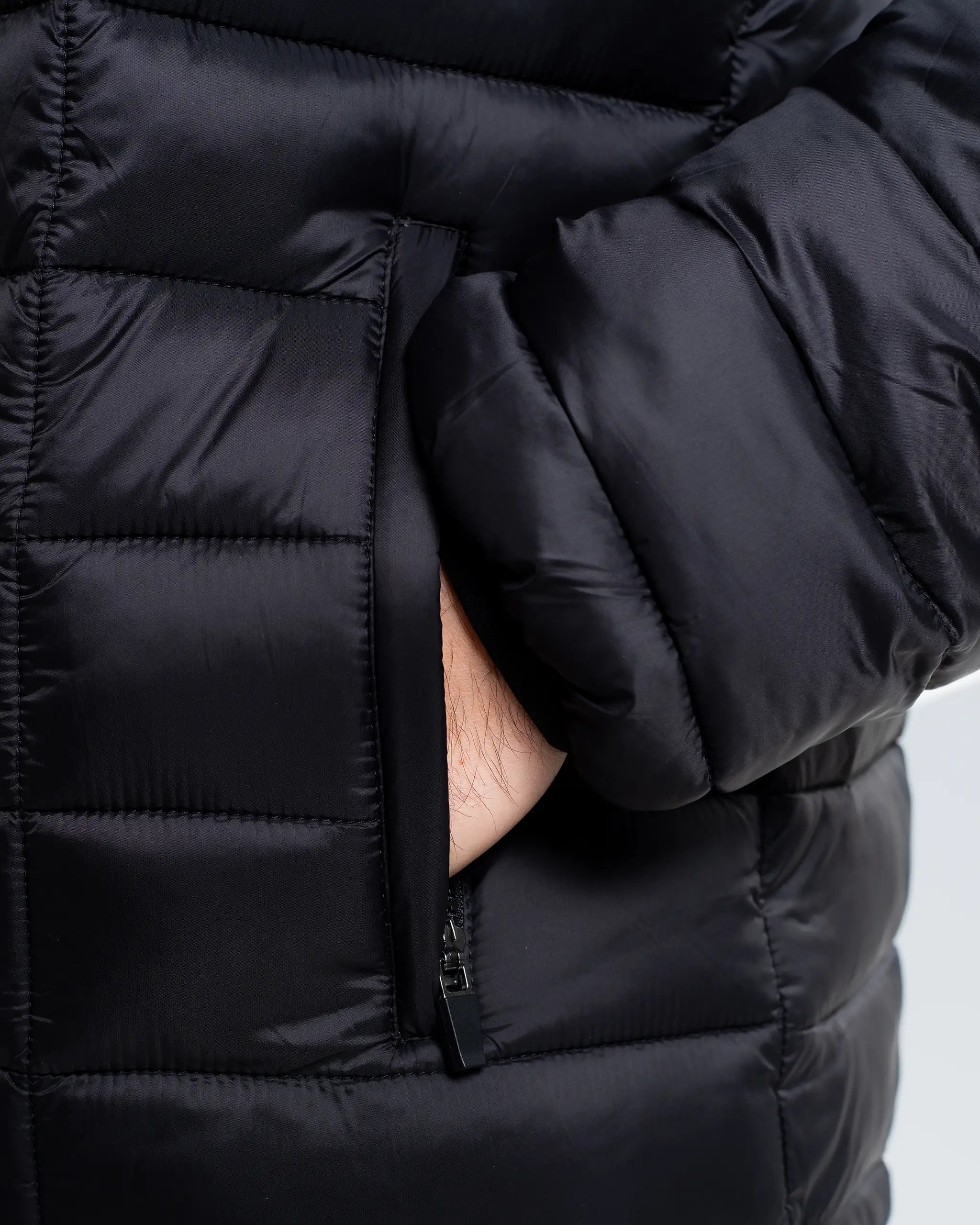 Newcastle United Black Puffer Jacket