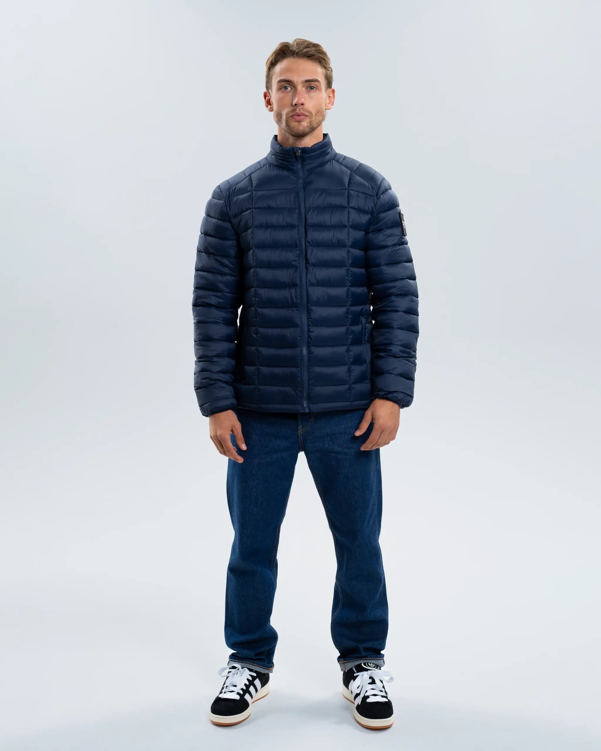 Newcastle United Navy Puffer Jacket
