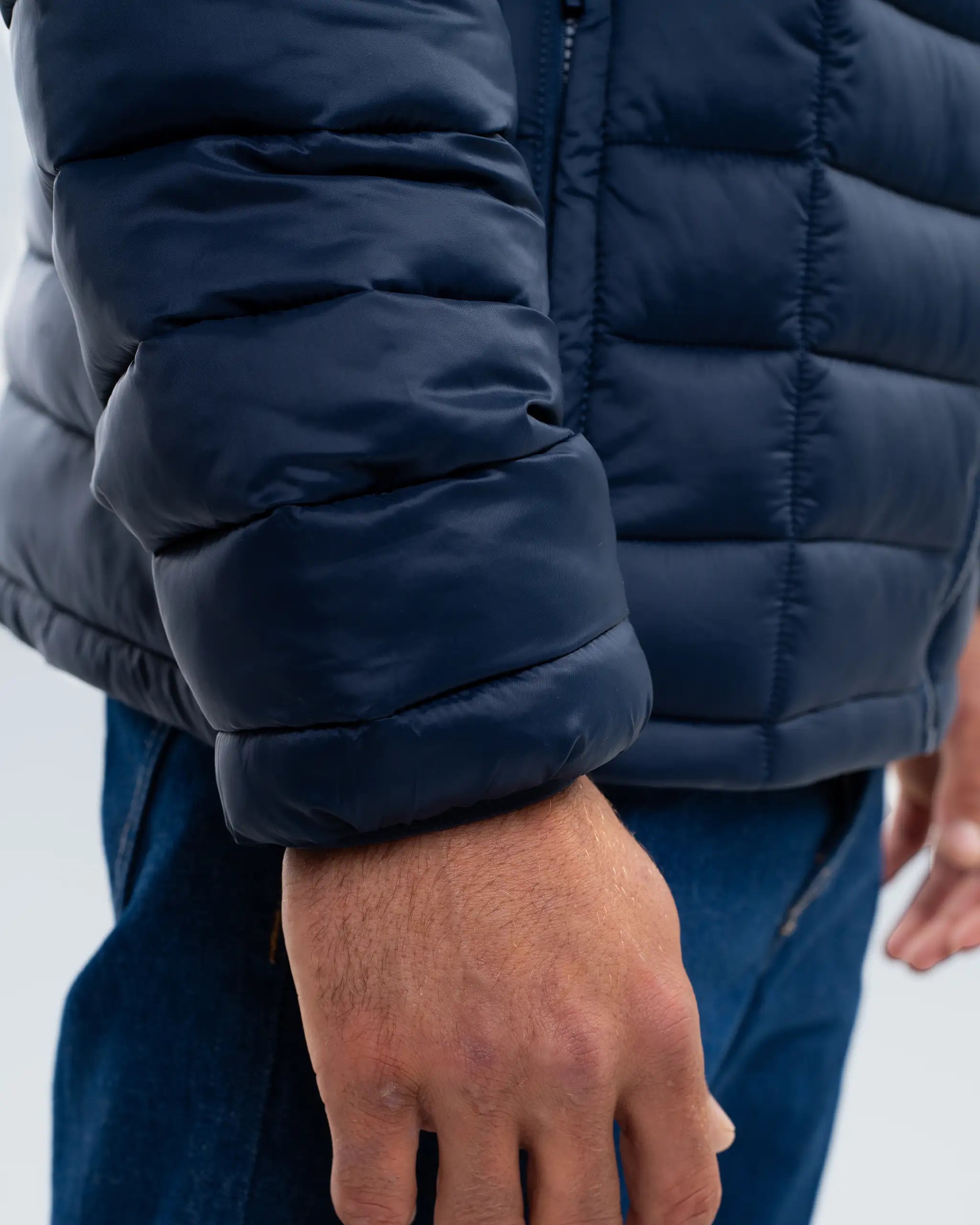 Newcastle United Navy Puffer Jacket