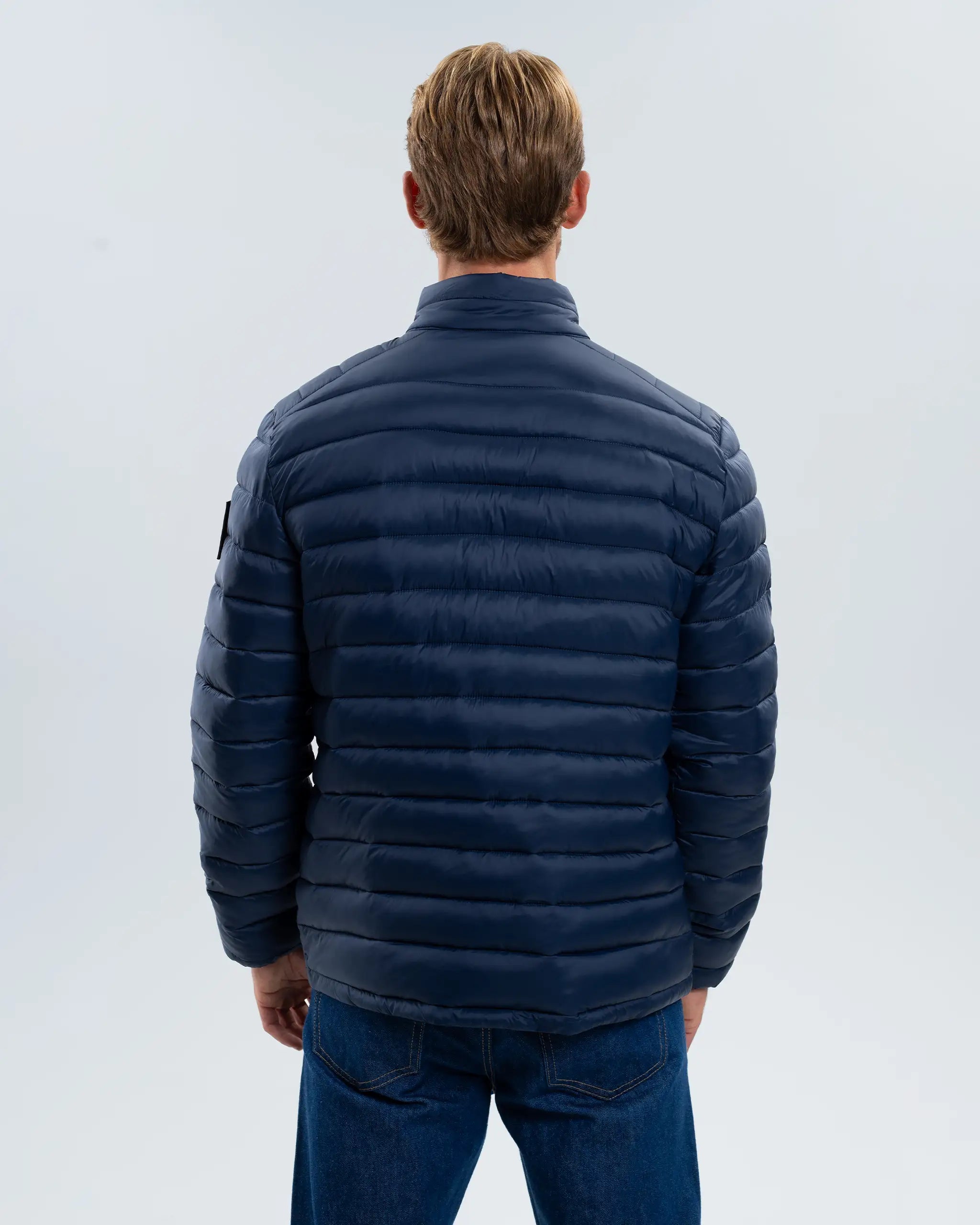 Newcastle United Navy Puffer Jacket