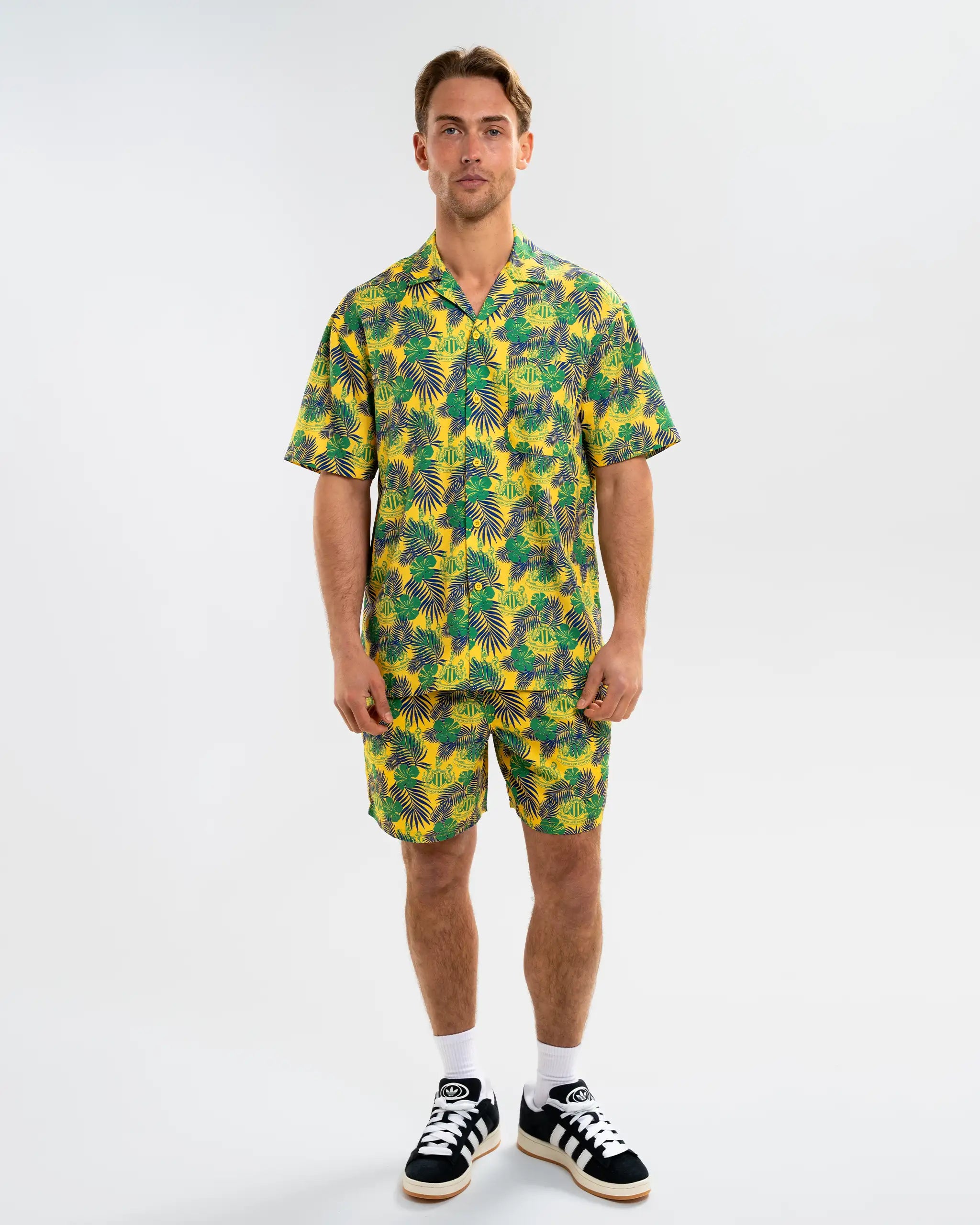 Newcastle United Men's Yellow Holiday Swim Shorts