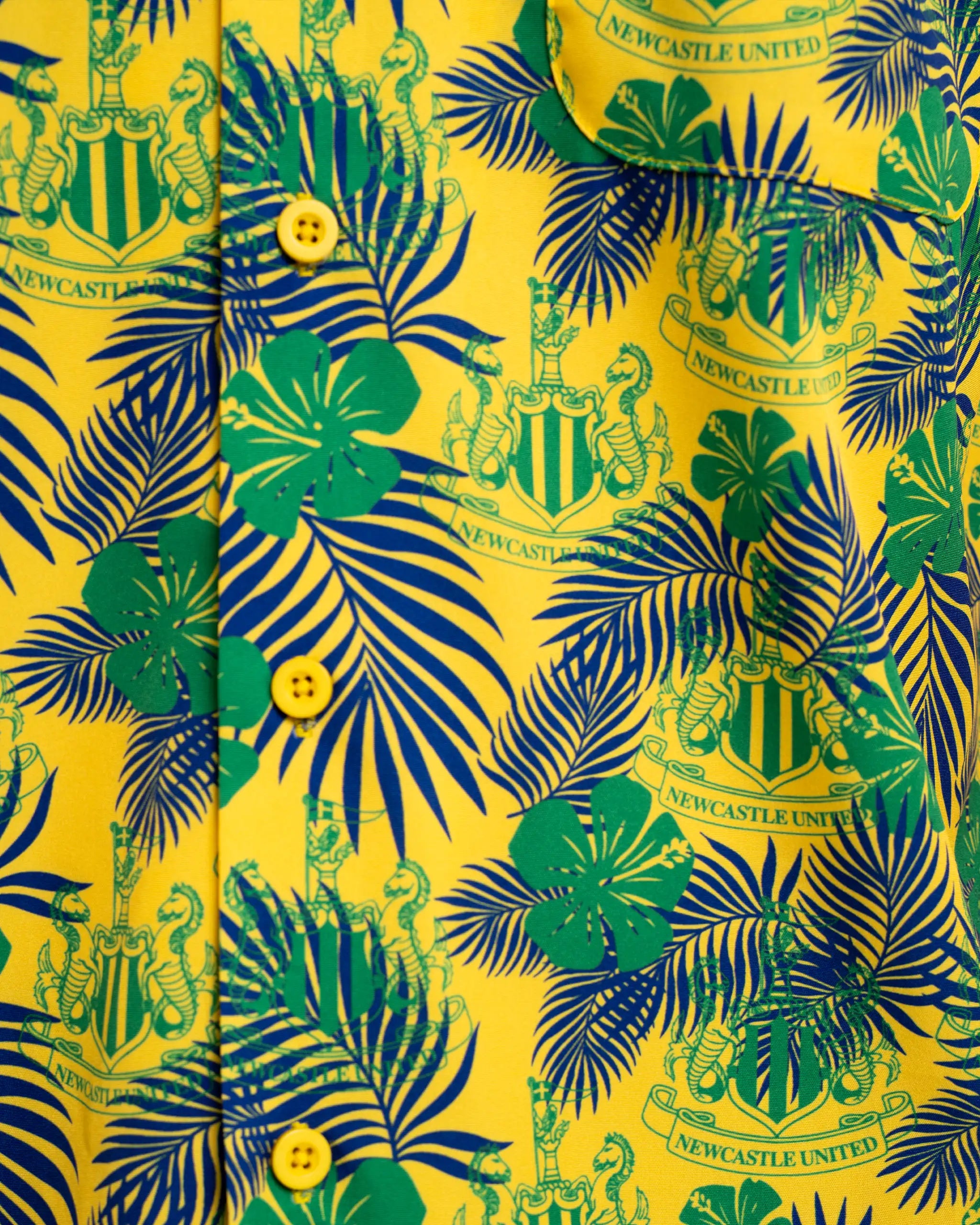 Newcastle United Men's Yellow Holiday Swim Shorts