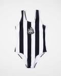 Newcastle United Kids' Black & White Swimming Costume