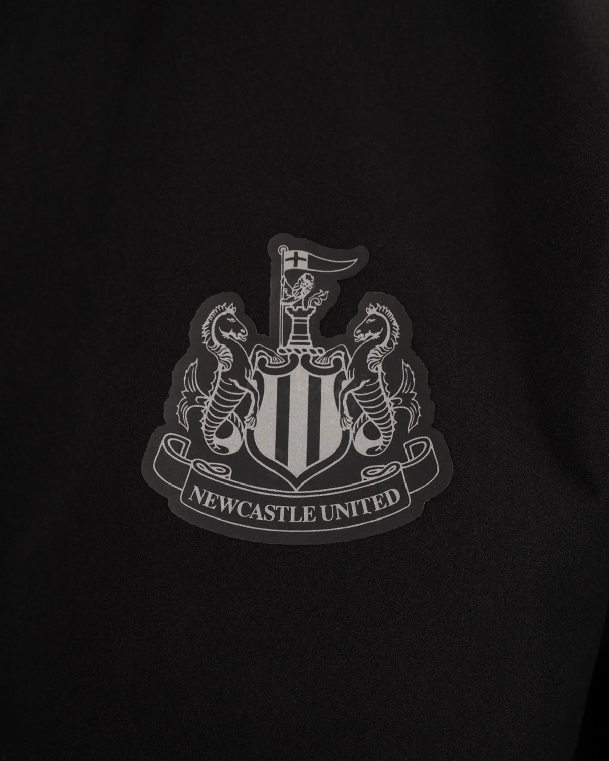 Newcastle United Men's Black Waterproof Jacket