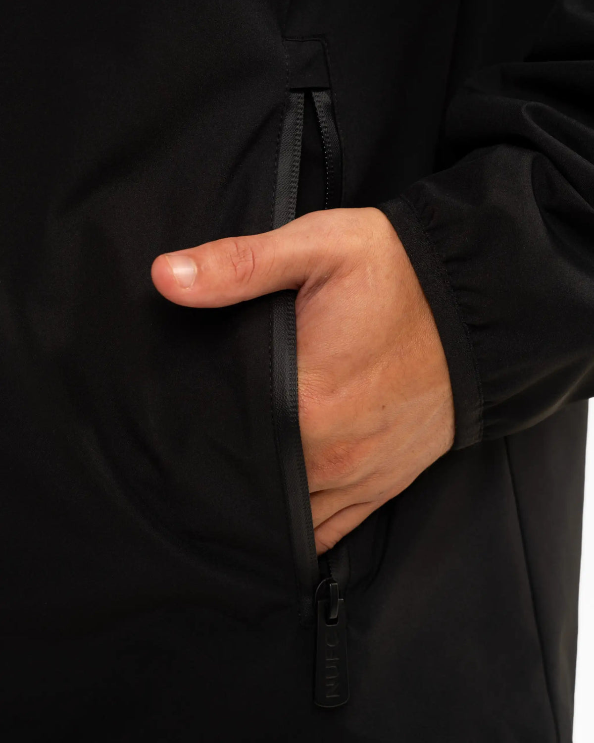 Newcastle United Men's Black Waterproof Jacket