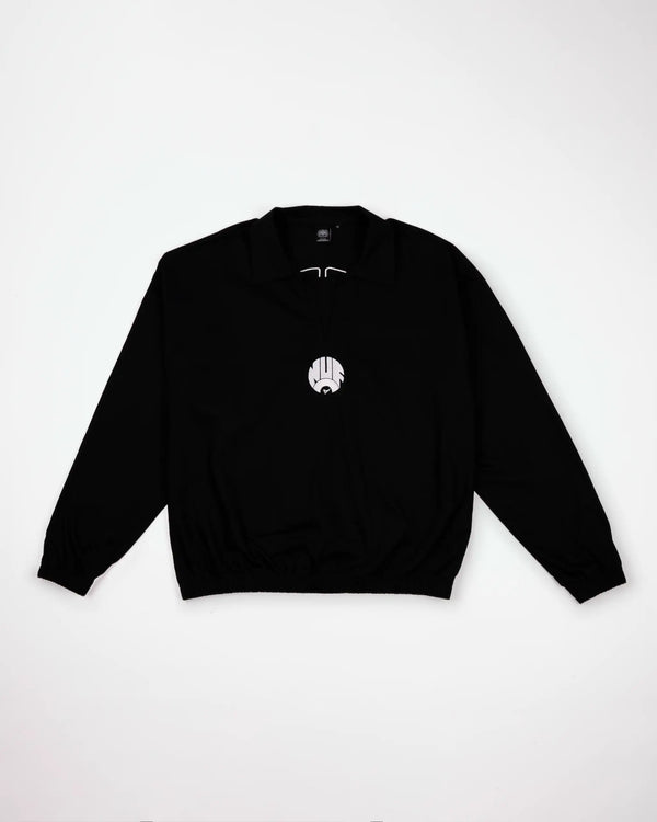 Newcastle United Men's Black Cotton Drill Top
