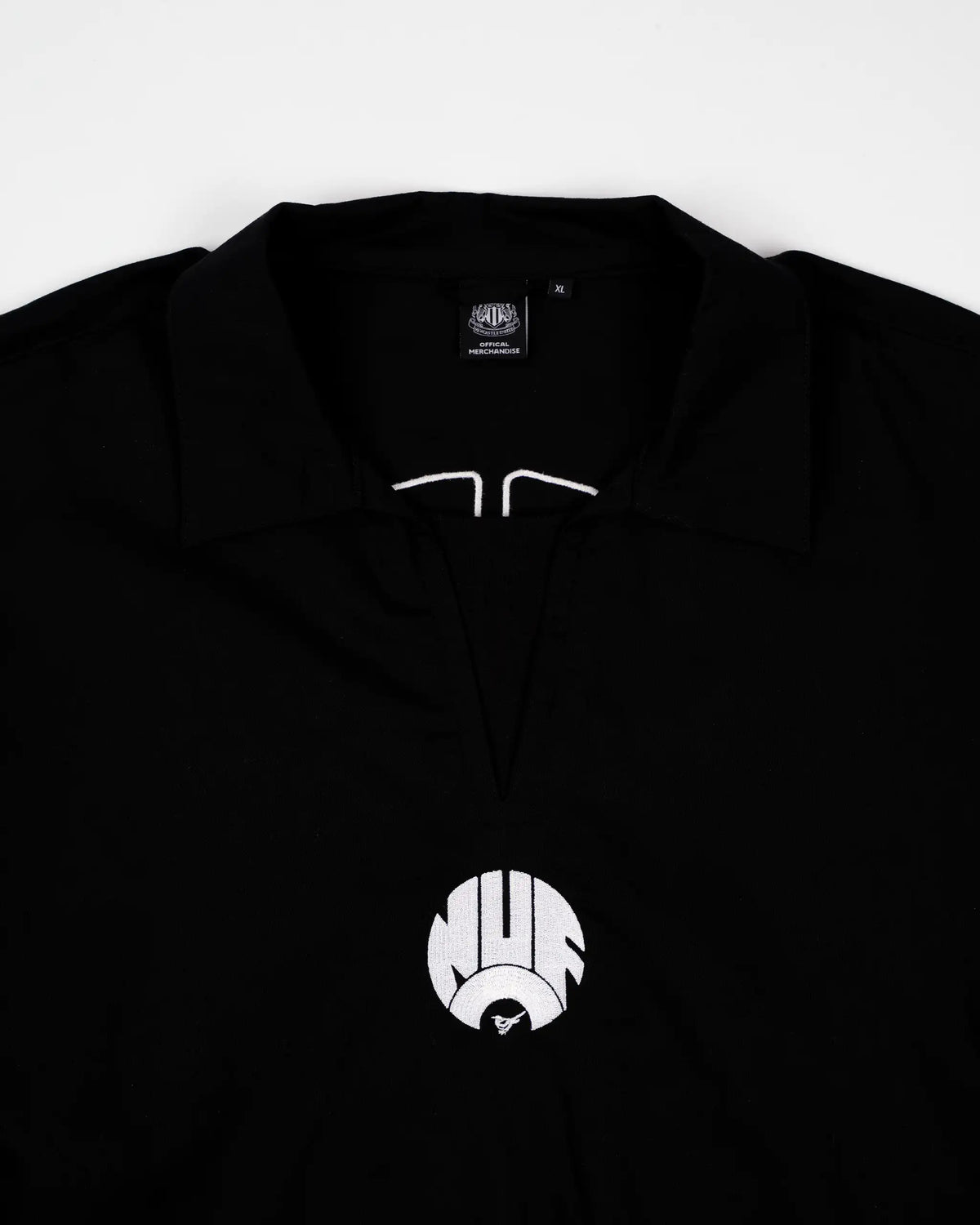 Newcastle United Men's Black Cotton Drill Top
