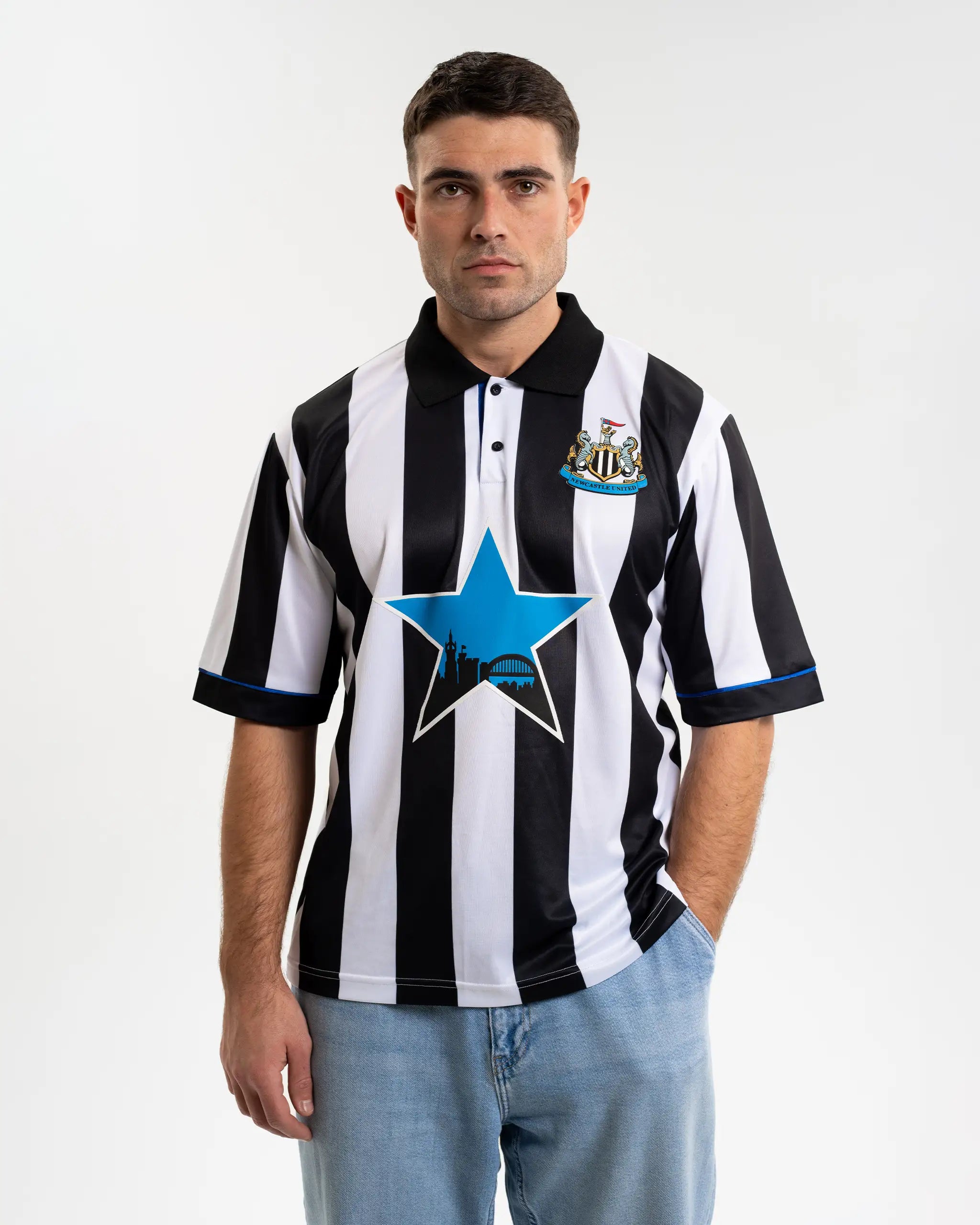 Newcastle United Retro 1993/95 Home Shirt