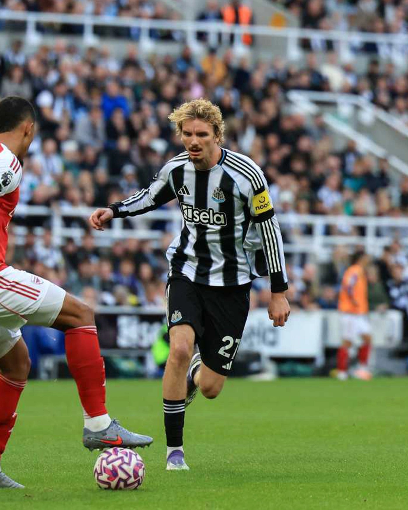 Newcastle United WOLTEMADE 25/26 Match Worn Signed Shirt - Arsenal (H)