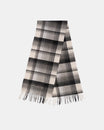 Newcastle United Black & White Lambswool Check Scarf