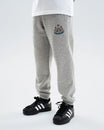 Newcastle United Kids' Essentials Range Grey Fleece Jogger Bottoms