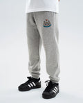 Newcastle United Kids' Essentials Range Grey Fleece Jogger Bottoms