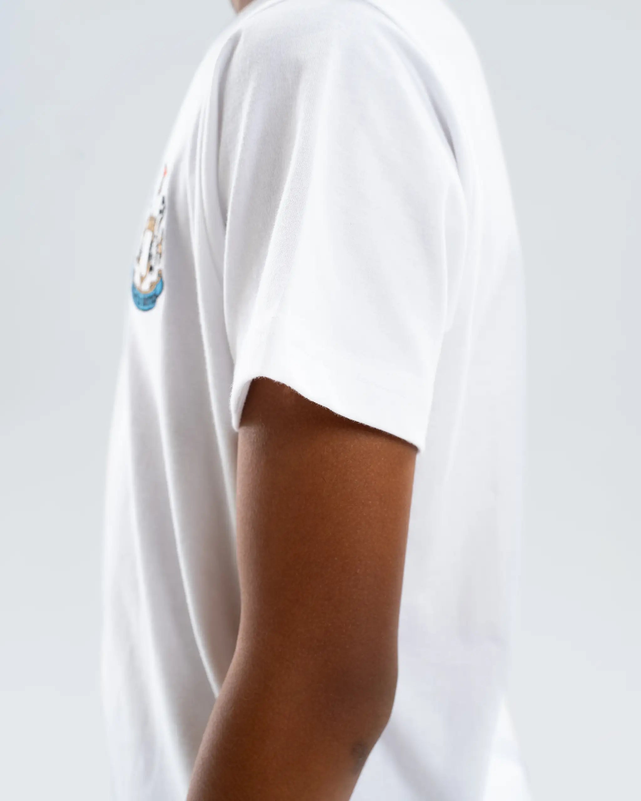 Newcastle United Kids' Essentials Range White T-Shirt