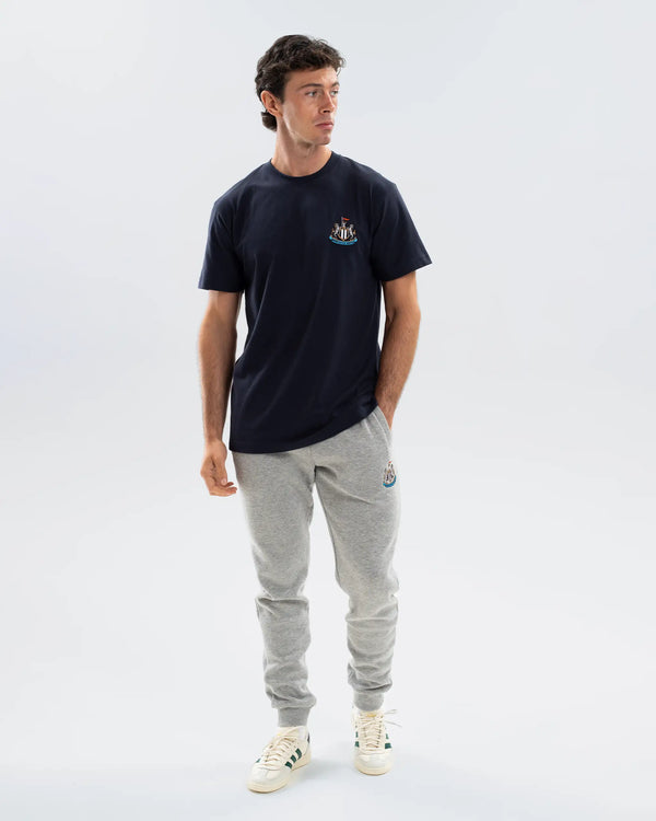 Newcastle United Men's Essentials Range Navy T-Shirt