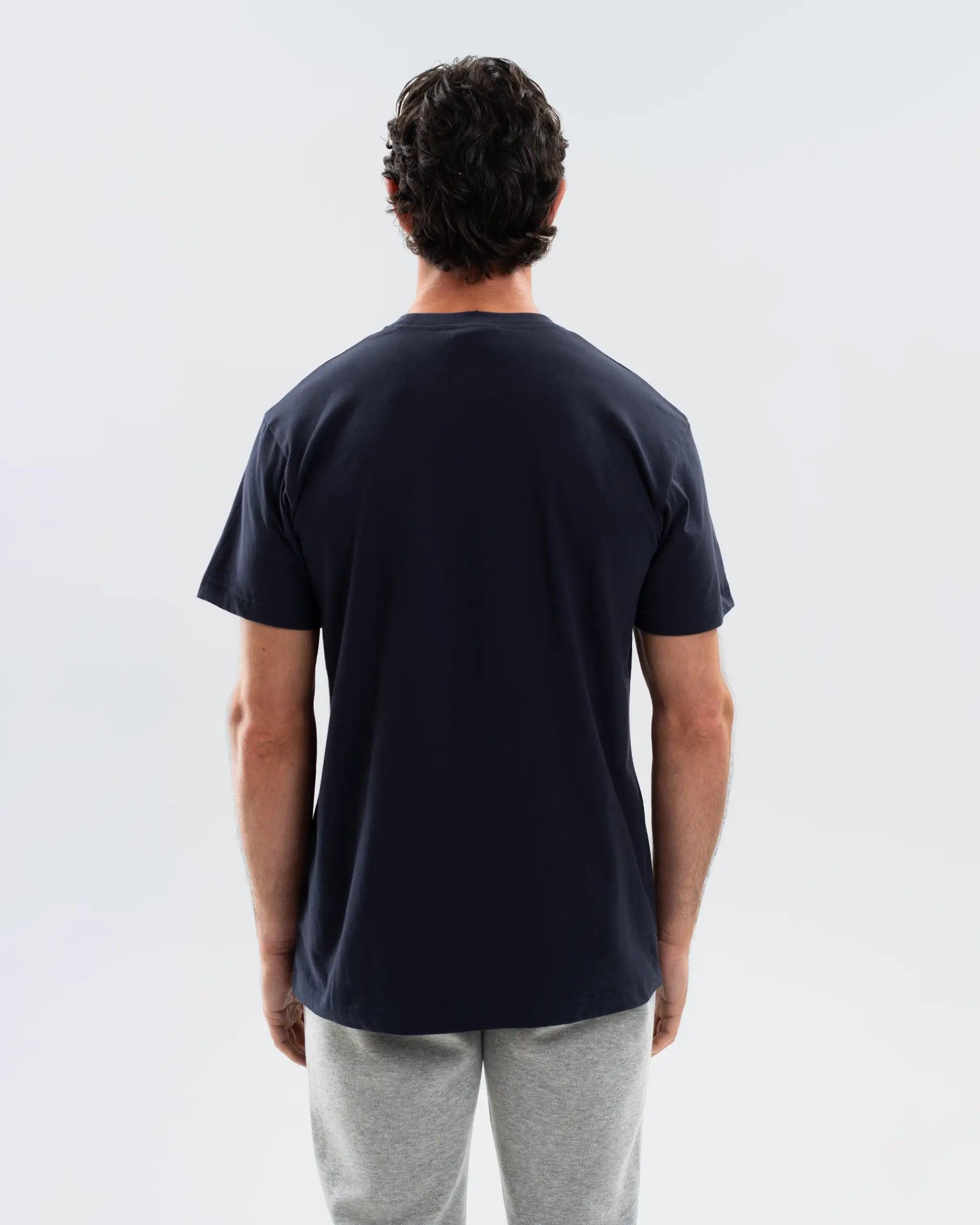 Newcastle United Men's Essentials Range Navy T-Shirt